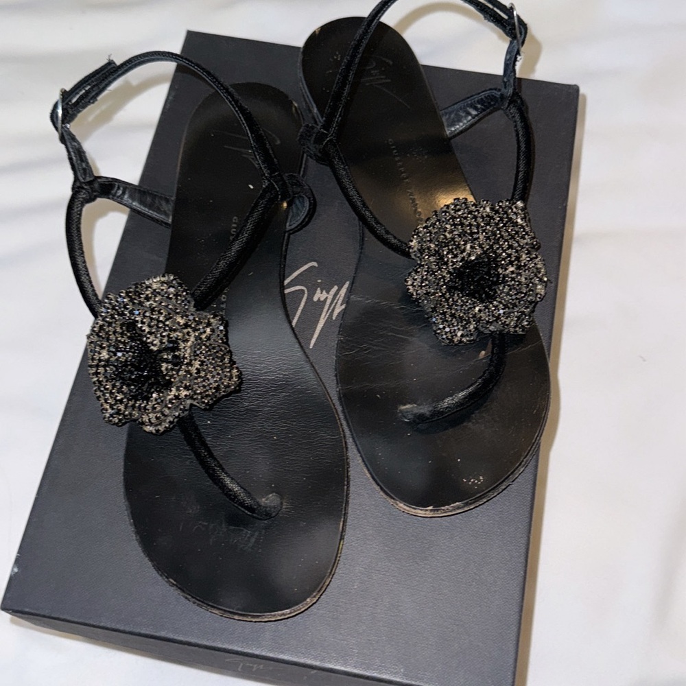 Giuseppe Zanotti Flower Sandal